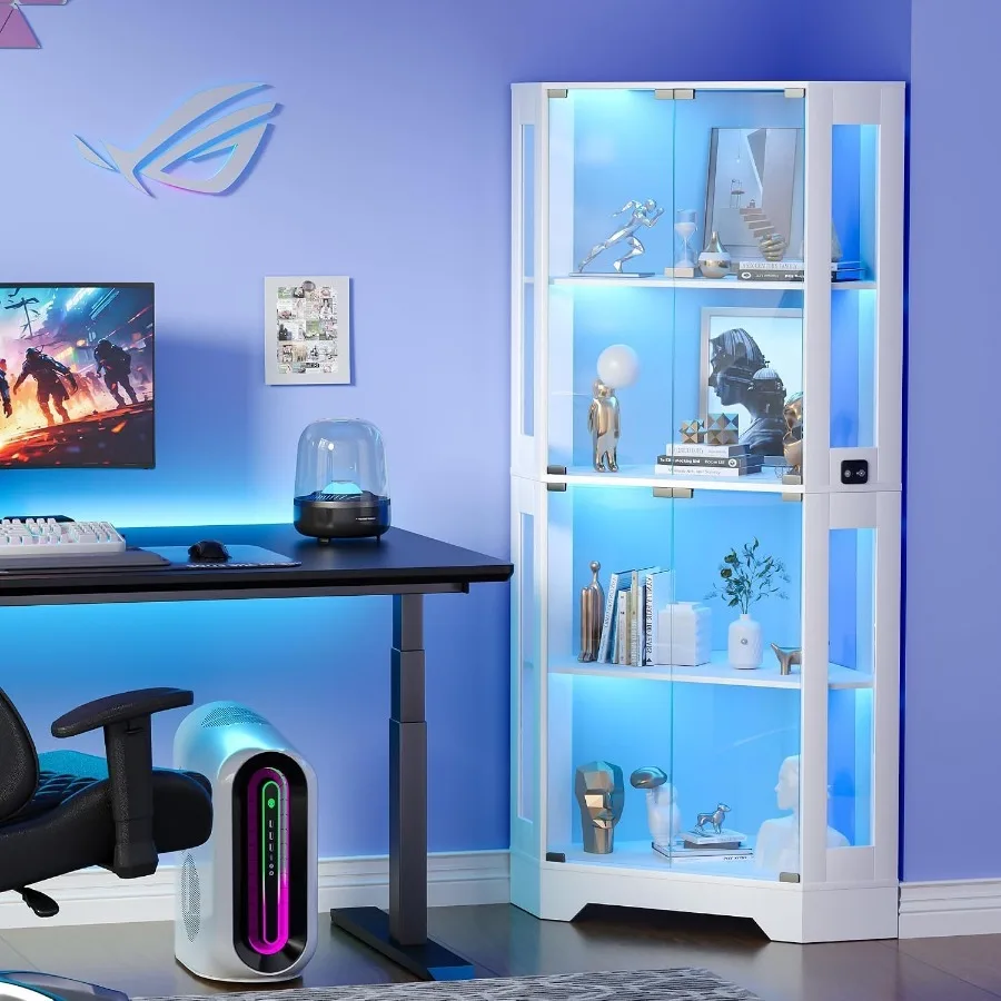 Vetrina angolare bianca da col - Storage & Organization recensione e prezzo