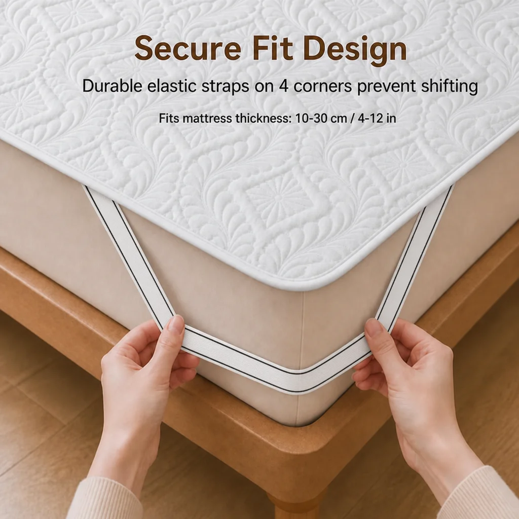 1 pezzo: coprimaterasso elasti - Waterproof Mattress Protector Breathable recensione e prezzo