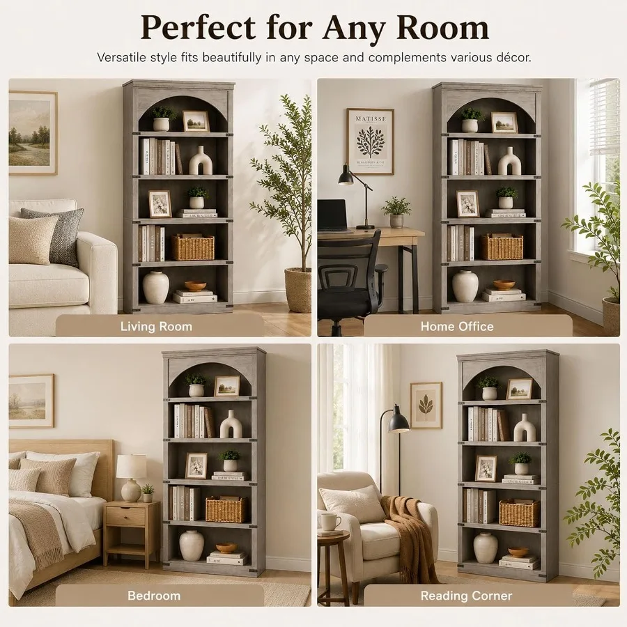 Libreria ad arco in stile rust - Storage & Organization recensione e prezzo